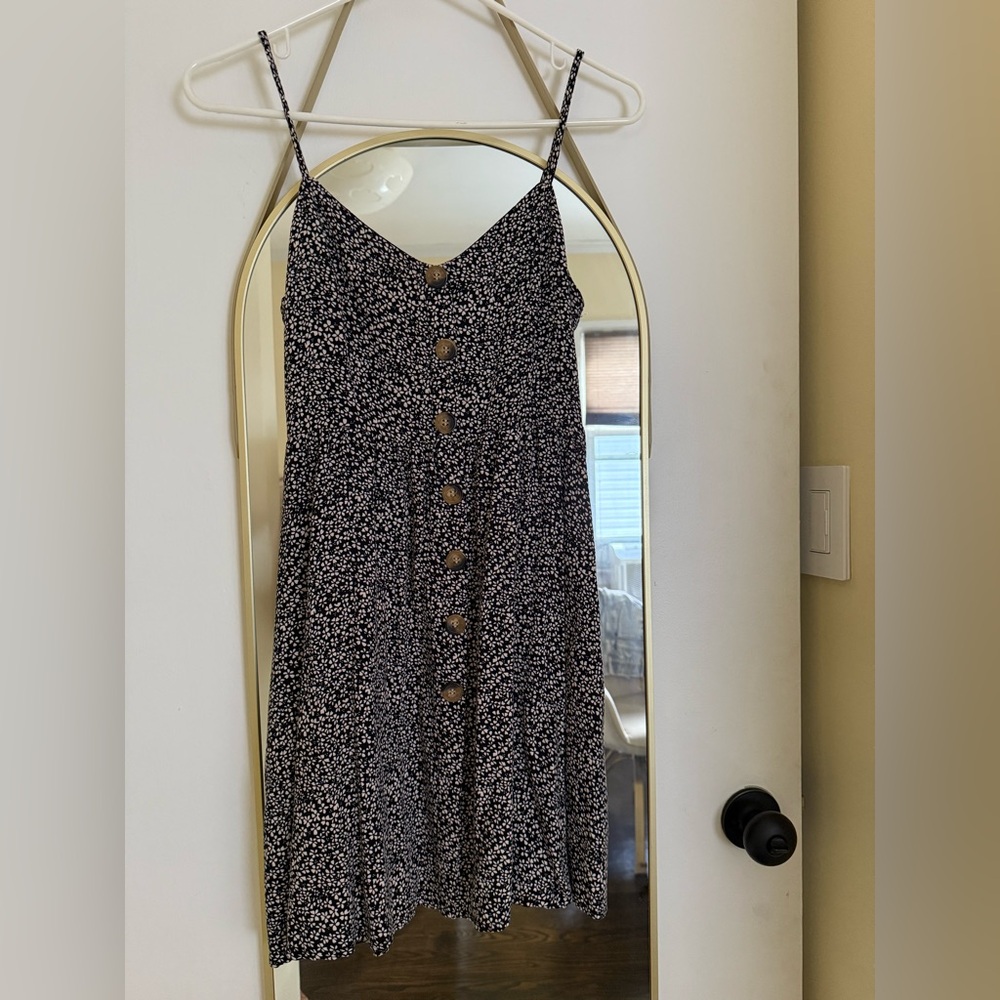 Floral Button-Down Dress